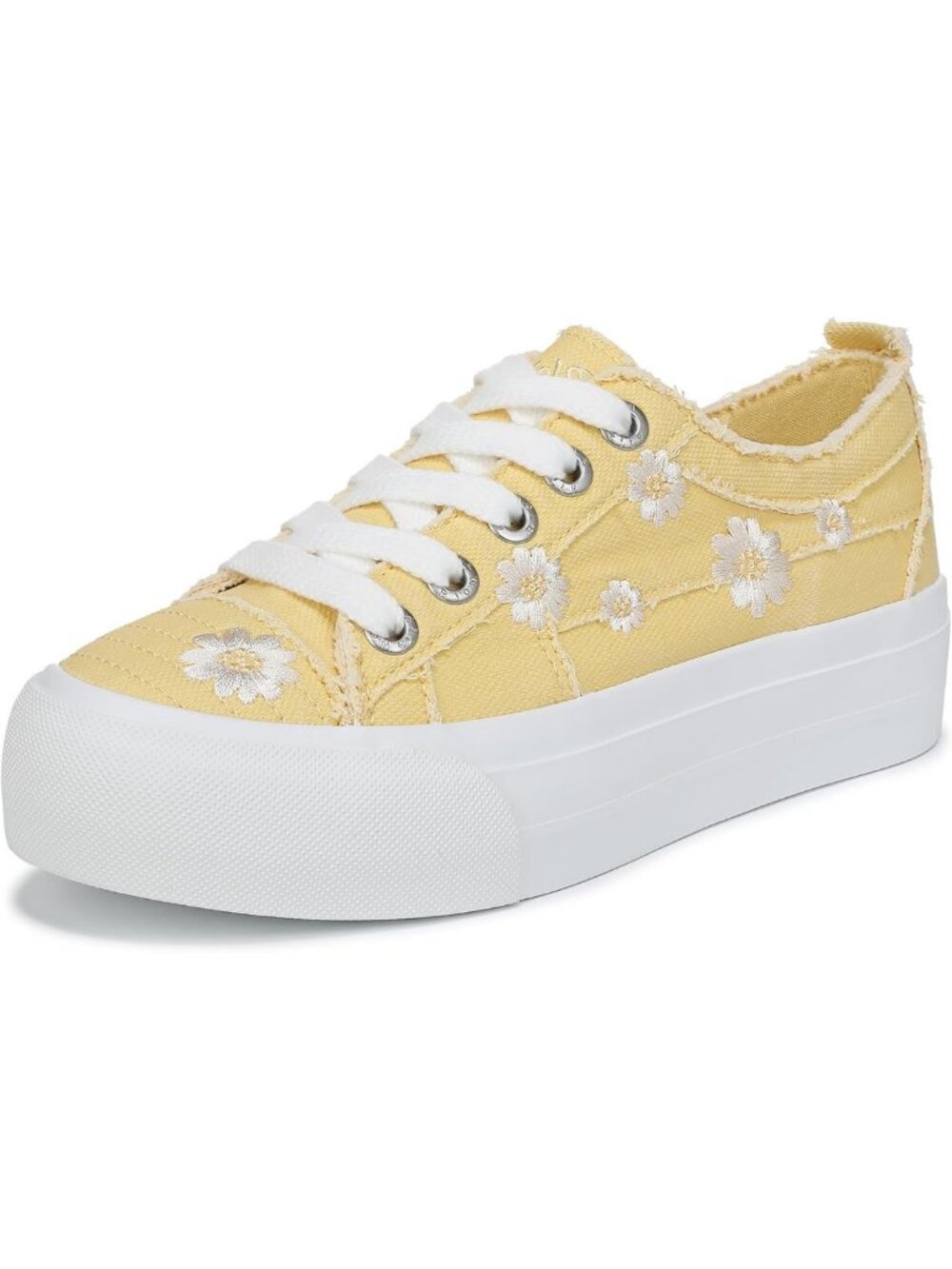 Trendy Women's Platform Sneakers - Low Top Casual Shoes for Everyday Style